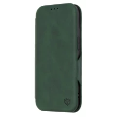 Husa pentru iPhone 15 Techsuit Safe Wallet Plus, Green Verde