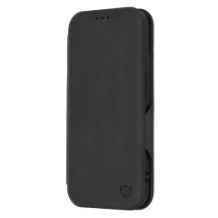 Husa pentru iPhone 15 Pro Techsuit Safe Wallet Plus, Black Negru