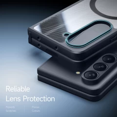 Husa pentru Samsung Galaxy Z Fold5 - Dux Ducis Aimo MagSafe Series - Black Negru
