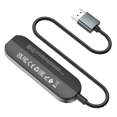 Adaptor HDMI Compatibil cu Apple - Hoco (UA23) - Black Negru