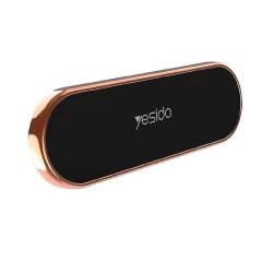 Suport Telefon Auto Magnetic pentru Bord - Yesido (C83) - Rose Gold Argintiu