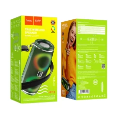 Boxa Portabila Bluetooth 5.0, 10W - Hoco Sports (HC12) - Dark Green Verde