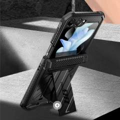 Husa pentru Samsung Galaxy Z Flip5 - Supcase Unicorn Beetle Pro - Black Negru