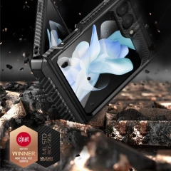 Husa pentru Samsung Galaxy Z Flip5 - Supcase Unicorn Beetle Pro - Black Negru