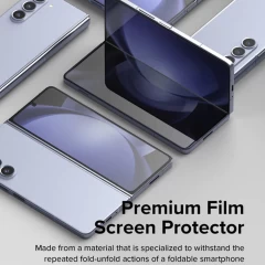 Folie pentru Samsung Galaxy Z Fold5 (set 2) - Ringke Dual Easy Full - Clear transparenta