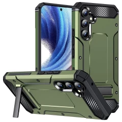 Husa pentru Samsung Galaxy A54 - Techsuit Hybrid Armor Kickstand - Blue Verde 