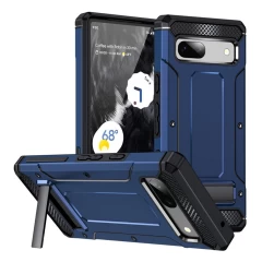 Husa pentru Samsung Galaxy S23 FE - Techsuit Hybrid Armor Kickstand - Black Albastru 