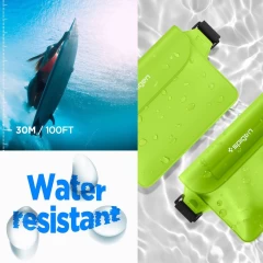 Geanta Waterproof pentru Accesorii (set 2) - Spigen (A620) - Cactus Green Verde