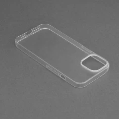 Husa pentru iPhone 15 - Techsuit Clear Silicone - Transparent transparenta