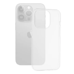 Husa pentru iPhone 15 Pro - Techsuit Clear Silicone - Transparent transparenta