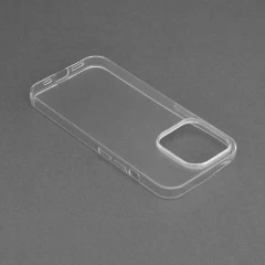 Husa pentru iPhone 15 Pro - Techsuit Clear Silicone - Transparent transparenta