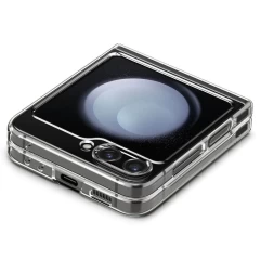 Husa pentru Samsung Galaxy Z Flip5 - Spigen Air Skin Zero One - Black transparenta
