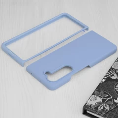 Husa pentru Samsung Galaxy Z Fold5 - Techsuit Soft Edge Silicone - Lavanda violet