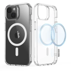 Husa pentru iPhone 15 - ESR Classic Hybrid HaloLock - Clear transparenta