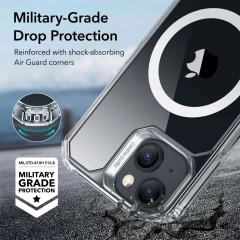 Husa pentru iPhone 15 Plus - ESR Air Armor HaloLock - Clear transparenta