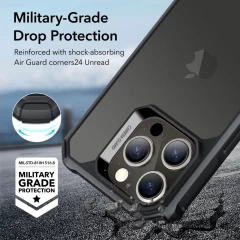 Husa pentru iPhone 15 Pro - ESR Air Armor - Frosted Black Negru