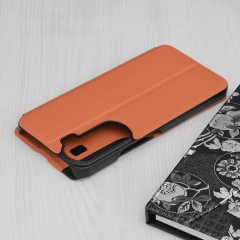 Husa pentru Honor 90 Lite - Techsuit eFold Series - Orange Portocaliu