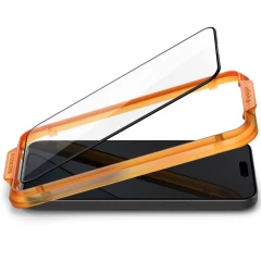 Folie pentru iPhone 15 Plus (set 2) - Spigen Glass.TR Align Master - Black Negru