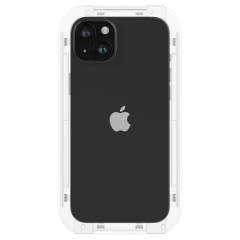 Folie pentru iPhone 15 - Spigen Glas.TR EZ FIT - Clear transparenta