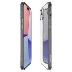 Husa pentru iPhone 15 - Spigen Air Skin Hybrid - Crystal Clear transparenta