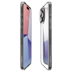 Husa pentru iPhone 15 Pro Max - Spigen Air Skin Hybrid - Crystal Clear transparenta