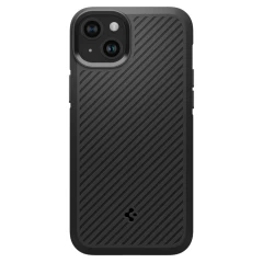 Husa pentru iPhone 15 Plus - Spigen Core Armor - Matte Black Negru