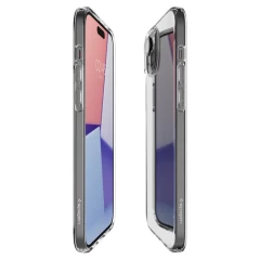 Husa pentru iPhone 15 - Spigen Liquid Crystal - Clear transparenta