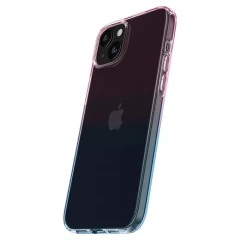 Husa pentru iPhone 15 - Spigen Liquid Crystal - Gradation Pink Roz