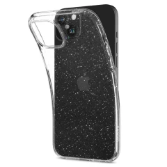 Huse pentru iPhone 15 Plus - Spigen Liquid Crystal Glitter - Crystal Quartz transparenta