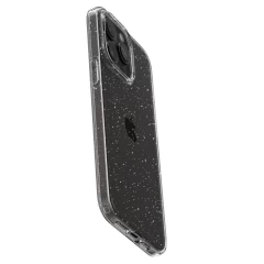 Huse pentru iPhone 15 Pro Max - Spigen Liquid Crystal Glitter - Crystal Quartz transparenta