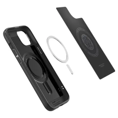 Husa pentru iPhone 15 - Spigen Mag Armor - Matte Black Negru