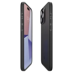 Husa pentru iPhone 15 Pro - Spigen Thin Fit - Black Negru