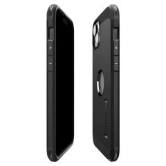 Husa pentru iPhone 15 - Spigen Tough Armor MagSafe - Black Negru