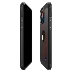 Husa pentru iPhone 15 Pro - Spigen Tough Armor MagSafe - Black Negru
