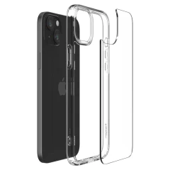 Husa pentru iPhone 15 - Spigen Ultra Hybrid - Clear transparenta