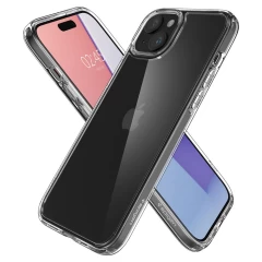 Husa pentru iPhone 15 - Spigen Ultra Hybrid - Clear transparenta