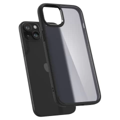 Husa pentru iPhone 15 - Spigen Ultra Hybrid - Frost Black cenusiu