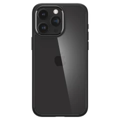 Husa pentru iPhone 15 Pro - Spigen Ultra Hybrid - Matte Black Negru