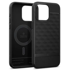 Husa pentru iPhone 15 Pro Max - Spigen Caseology Parallax MagSafe - Matte Black Negru