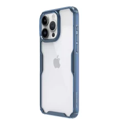 Husa pentru iPhone 15 Pro - Nillkin Nature TPU Case - Blue Albastru