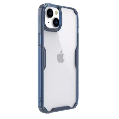 Husa pentru iPhone 15 Plus - Nillkin Nature TPU Case - Blue Albastru