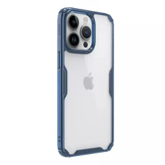 Husa pentru iPhone 15 Pro Max - Nillkin Nature TPU Case - Blue Albastru