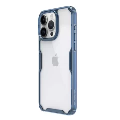 Husa pentru iPhone 15 Pro Max - Nillkin Nature TPU Case - Blue Albastru