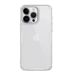 Husa pentru iPhone 15 Pro Max - Nillkin Nature TPU Case - Transparent transparenta