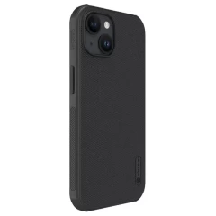 Husa pentru iPhone 15 Plus - Nillkin Super Frosted Shield Pro - Black Negru