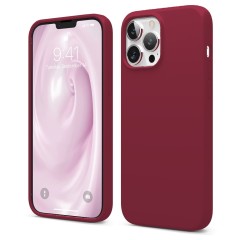 Husa iPhone 13 Pro Casey Studios Premium Soft Silicone - Rose
