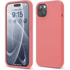 Husa iPhone 15 Plus Casey Studios Premium Soft Silicone Roz 