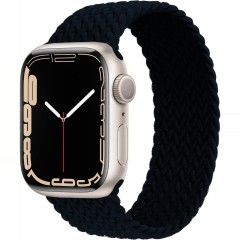 Curea Apple Watch 1/2/3/4/5/6/7/8/SE/Ultra - 42/44/45/49 MM - L - Braided Loop Casey Studios Casey Studios - Charcoal