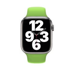 Curea Apple Watch 1/2/3/4/5/6/7/8/SE - 38/40/41 MM - M / L - Silicone Sport Casey Studios Casey Studios - Acid Green Acid Green