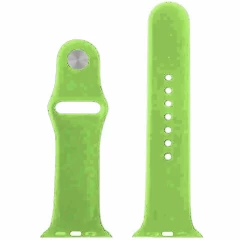 Curea Apple Watch 1/2/3/4/5/6/7/8/SE - 38/40/41 MM - M / L - Silicone Sport Casey Studios Casey Studios - Acid Green Acid Green